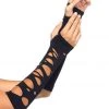Leg Avenue Distressed Arm Warmer Gloves