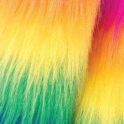 Leg Avenue Rainbow Furry Leg Warmers