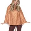Leg Avenue Adults Giraffe Poncho Costume