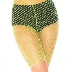 Leg Avenue Industrial Fishnet Biker Shorts