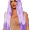 Leg Avenue Long Straight Lavender Deluxe Wig Wigs