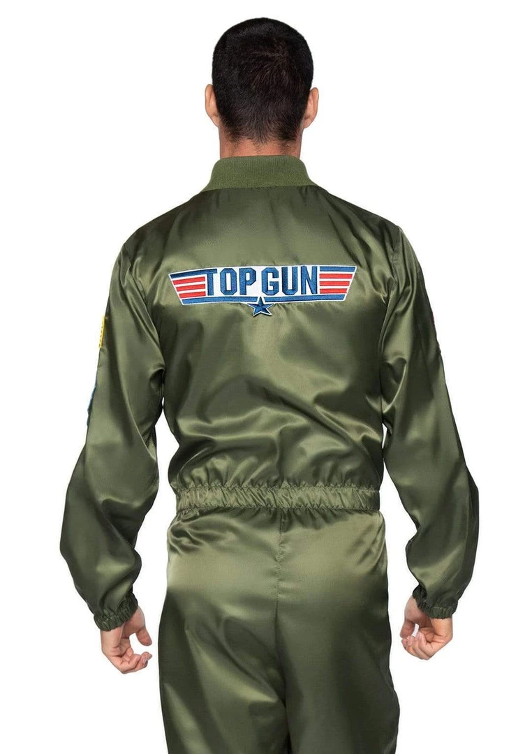 Leg Avenue Adults Men's Top Gun Parachute Flight Suit 5 Leg Avenue Adults Men's Top Gun Parachute Flight Suit