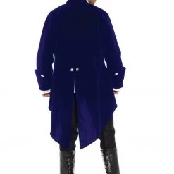 Leg Avenue Blue Velvet Men's Jacket