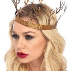 Leg Avenue Metallic Fantasy Forest Crown Costume Accessories