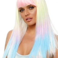 Leg Avenue Pastel Ombre Straight Wig Wigs 8 Leg Avenue Pastel Ombre Straight Wig Wigs