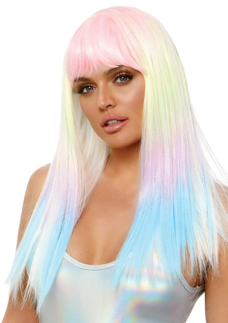 Leg Avenue Pastel Ombre Straight Wig Wigs 4 Leg Avenue Pastel Ombre Straight Wig Wigs