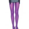 Leg Avenue Plus Size Purple Tights Hosiery