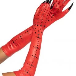 Leg Avenue Rhinestone Devil Claw Gloves