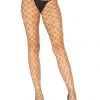 Leg Avenue Iridescent Rhinestone Fence Net Pantyhose 1 Leg Avenue Iridescent Rhinestone Fence Net Pantyhose