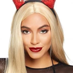 Leg Avenue Sequin Devil Horns Halloween