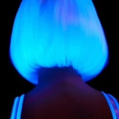 Leg Avenue Deluxe Pearl White Bob Wig