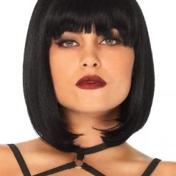 Leg Avenue Wigs Black Short Natural Bob Wig