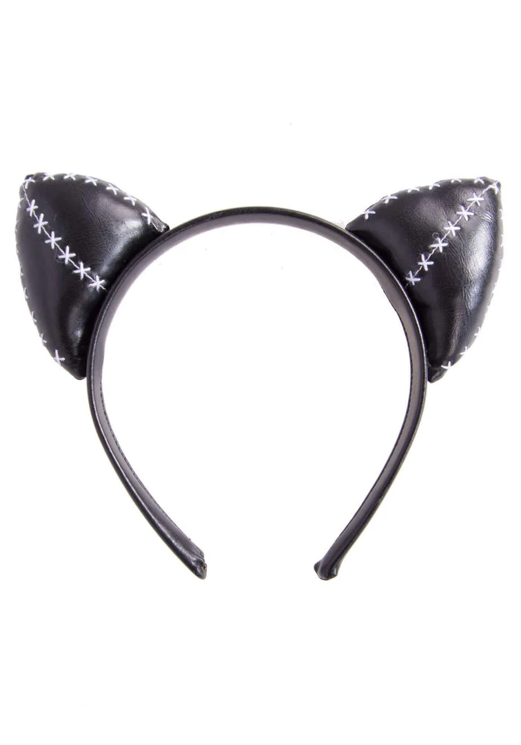 Leg Avenue Black Stitch Cat Ears 4 Leg Avenue Black Stitch Cat Ears