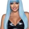 Leg Avenue Deluxe Baby Blue Straight Wig 1 Leg Avenue Deluxe Baby Blue Straight Wig