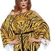 Leg Avenue Animals And Insects Tiger Queen Costume Poncho