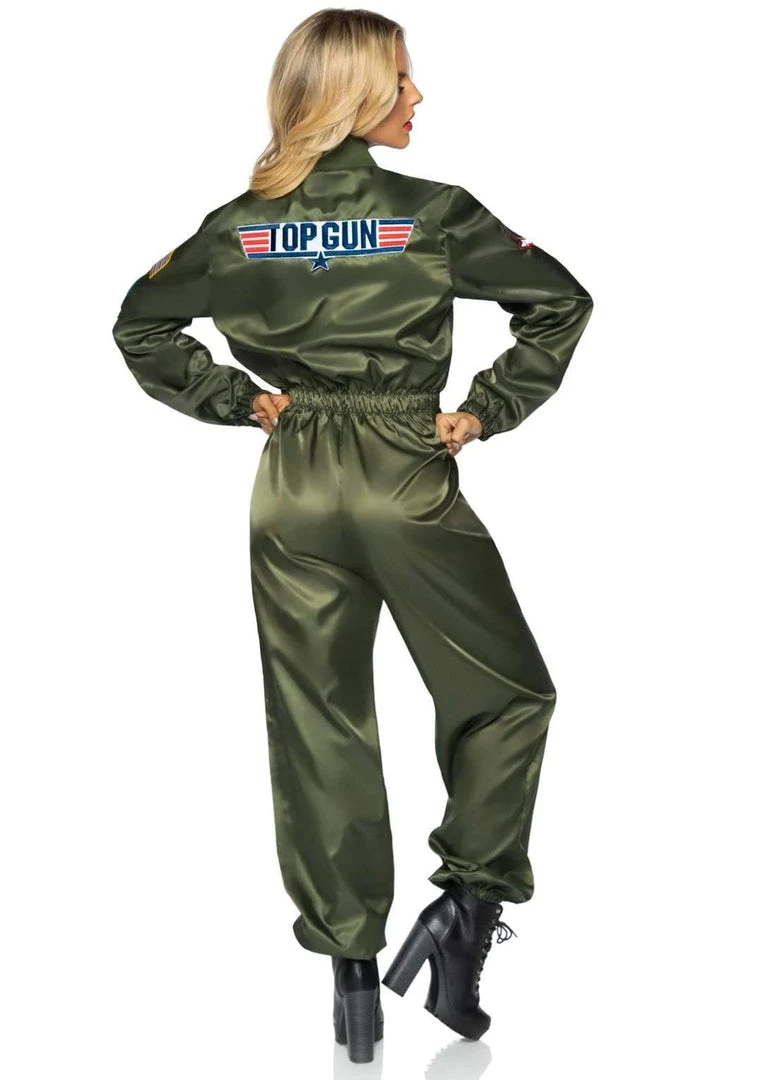 Leg Avenue Women's Top Gun Parachute Flight Suit 4 Leg Avenue Women's Top Gun Parachute Flight Suit