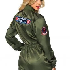 Leg Avenue Women's Top Gun Parachute Flight Suit 8 Leg Avenue Women's Top Gun Parachute Flight Suit