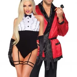 Hurly-Burly Easter Tuxedo Playboy Bunny Costume