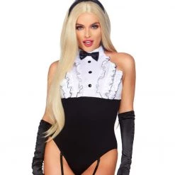 Hurly-Burly Easter Tuxedo Playboy Bunny Costume