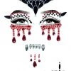 Leg Avenue Hair & Beauty Vampire Rhinestone Face Jewels