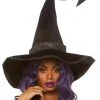 Leg Avenue Halloween Velvet Glitter Witch Hat