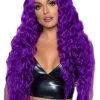 Leg Avenue Long Wavy Purple Mermaid Wig Costume Accessories 1 Leg Avenue Long Wavy Purple Mermaid Wig Costume Accessories