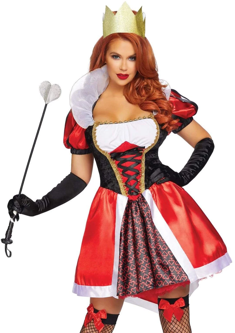 Leg Avenue Wonderland Queen Costume 3 Leg Avenue Wonderland Queen Costume