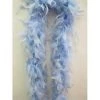 AnneCart Light Blue Feather Boa 1920's Gatsby Accessories