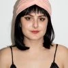 Jacky Wang Light Peach Turban Hair Accessories