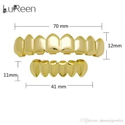 Annecart Special FX Makeup Silver Grillz