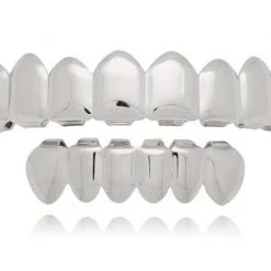 Annecart Special FX Makeup Silver Grillz