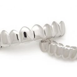 Annecart Special FX Makeup Silver Grillz