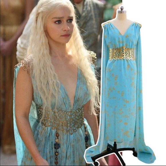 AnneCart Game Of Thrones Daenerys Targaryen Costume International 5 AnneCart Game Of Thrones Daenerys Targaryen Costume International