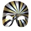 Interalia Masks & Eyemasks Metallic Silver And Gold Half Mask
