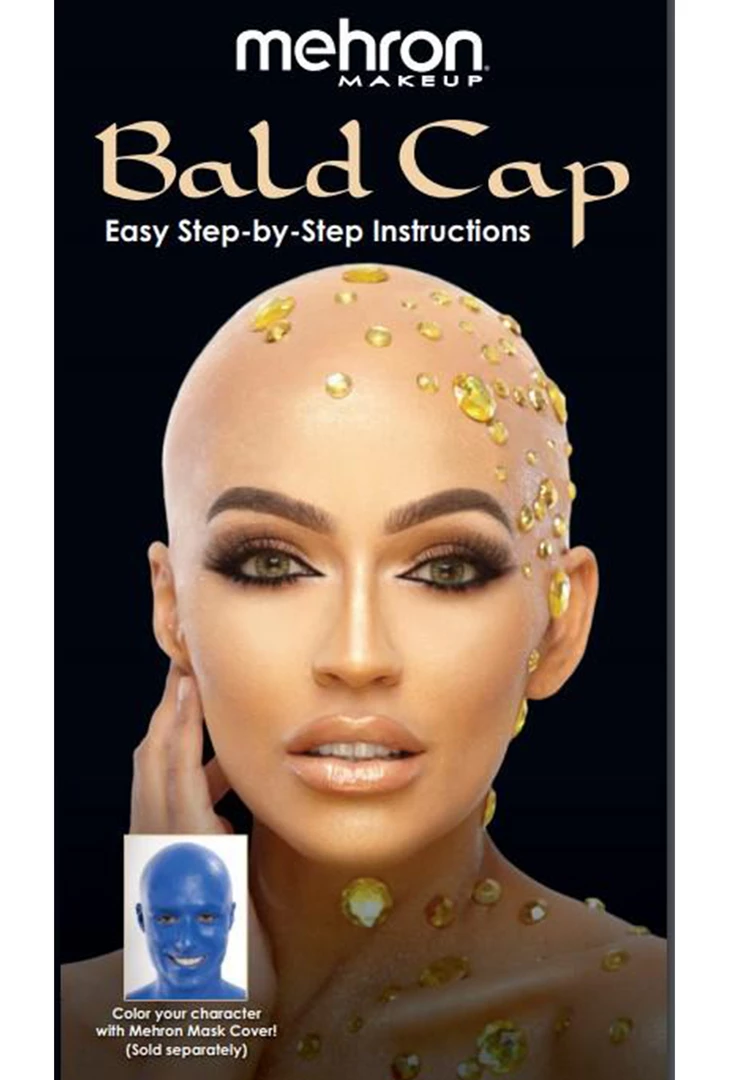 TomFoolery Deluxe Mehron Bald Cap Kit 3 TomFoolery Deluxe Mehron Bald Cap Kit