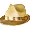 Dormar Metallic Gold Fedora Hats & Headwear