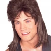Rubies Wigs Classic Brown Mullet Wig
