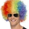 Malltop Rainbow Afro Party Wig Pride