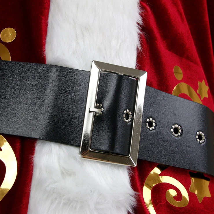 AnneCart Deep Red Velvet Lightweight Santa Costume Christmas Costumes 6 AnneCart Deep Red Velvet Lightweight Santa Costume Christmas Costumes