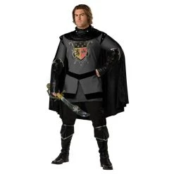 Hurly-Burly Men's Medieval Knight Costume
