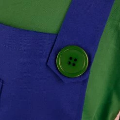 AnneCart Ladies Luigi Overalls Costume