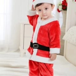 Malltop Baby Santa Claus Deluxe Costume Christmas Costumes