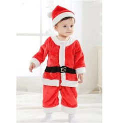 Malltop Baby Santa Claus Deluxe Costume Christmas Costumes