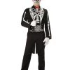 Malltop Halloween Men's Day Of The Dead Suit
