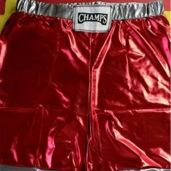 Hurly-Burly Uniforms Red And Silver Boxer Champion Costume