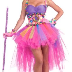 Malltop Funny Costumes Colourful Clown Costume