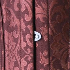 Malltop Steel Boned Brown Jacquard Underbust Corsets 13 Malltop Steel Boned Brown Jacquard Underbust Corsets
