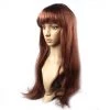 Malltop Straight Brown Party Wig