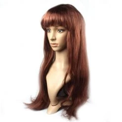 Malltop Straight Brown Party Wig