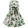 Dear Lover Christmas Costumes Long Sleeved Mistletoe Christmas Dress
